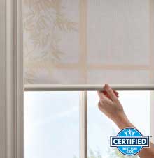 picture of designer screen shade with clutch and fascia picture of designer screen shade with clutch and fascia